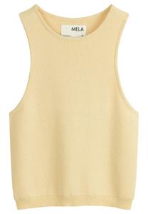 Вязаный топ MELA NIKARA, желтый
