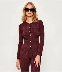 Кардиган Джанет slim fit Marciano Guess, бордовый