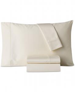 Комплект постельного белья из 4 предметов, плотность ткани 1200 нитей, размер Queen Macy's, Ivory