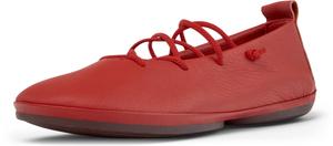 CAMPER Балетки на ремешке 'Right Nina' в красном цвете