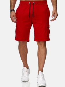 Обычные брюки Reslad RS5069, красный