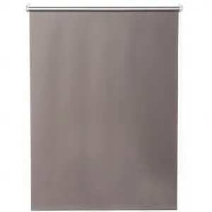 Рулонная штора с боковым открыванием Thermo Klemmfix-Rollo, затемняющая, энергосберегающая, без сверления, 1 штука K-Home, серебристый