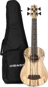 Аккустико-электрический U-Bass Kala Spalted Mango - натуральный