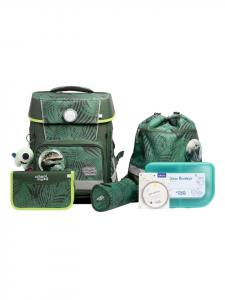 SCHOOL-MOOD Школьный рюкзак Champion Maxx Pro Mila из 7 предметов с рисунком динозавров