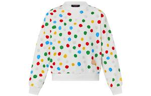 Женская толстовка Yayoi Kusama X Yayoi Kusama, белая Louis Vuitton