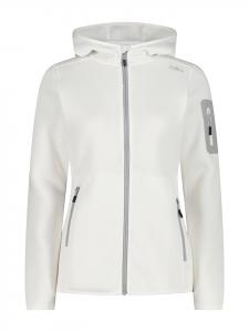 Флисовая куртка белого цвета CMP