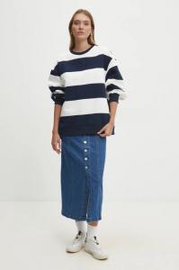 Джинсовая юбка Answear Lab, синий