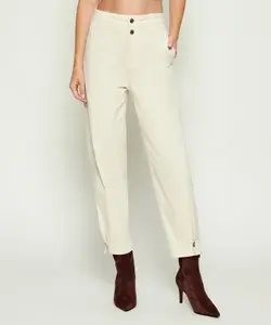 Брюки Tapered fit Liu Jo, бежевый