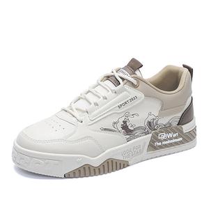 Кеды мужские, обувь для скейтбординга низкая Tonybear, белый/синий