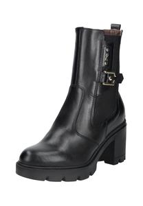 Кожаные/текстильные ботильоны NeroGiardini, черный