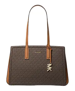 Сумка-Шоппер с логотипом Laila Media Michael Kors, коричневый