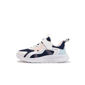 XTEP Нескользящие и износостойкие дышащие низкие детские кроссовки для бега черного, розового, синего цвета для детей 3–7 лет