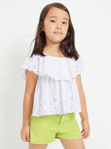 Тканевые шорты стандартного кроя Mayoral, зеленый