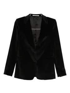 Бархатный пиджак на пуговицах TAGLIATORE, черный