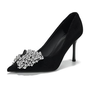 YAFEI XUANYU Женские туфли на высоком каблуке черные, цвет Black