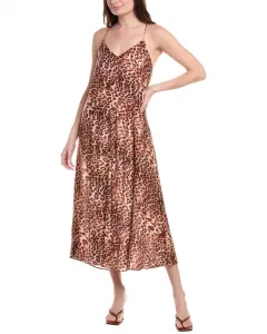 Шелковое сарафанное платье Chia Monte And Lou