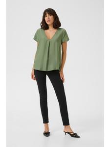 Блузка прямого кроя с короткими рукавами KAlui цвета Sea Spray CC Kaffe