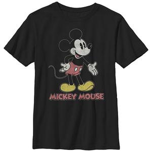 Футболка для мальчиков с принтом Mickey Mouse и логотипом Husky Disney