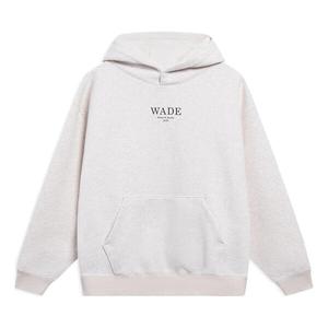 Толстовка с капюшоном way of wade с графическим принтом Li-Ning, серый