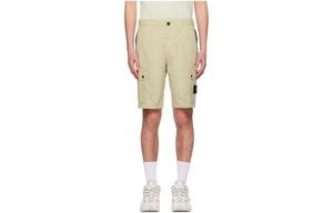 Повседневные шорты мужские зеленые Stone Island, зеленый