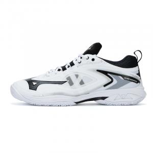 Mizuno Бадминтонные кроссовки WAVE CLAW NEO 3, унисекс, низкие, белые/черные