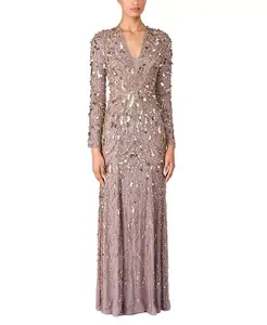 Платье Кайи Jenny Packham, серый
