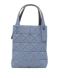 Сумка-шоппер с геометрическим узором Bao Bao Issey Miyake, синий
