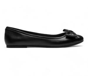 Bunny - женские черные балетки на резинке Windsorsmith