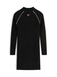 Tommy Jeans Вязаное платье в черном цвете