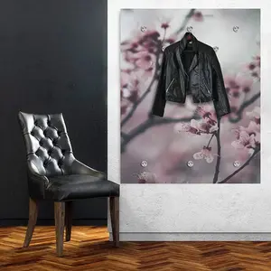 Вешалка Queence "Фиалка" 100х120х3 см, цвет lila