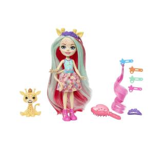 Enchantimals, кукла, Gillina Giraffe & Pawl, Giraffe, Deluxe, Hnv29