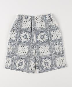 шорты с принтом в виде банданы