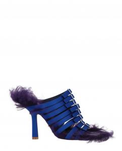 Туфли на каблуках с ремешком Fox Burberry, синий/мультиколор