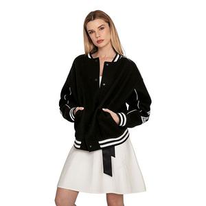 Куртка-бомбер Letterman Belle & Bloom, Black