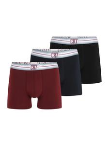 Боксеры CR7 - Cristiano Ronaldo, темно-синий/бордовый/черный