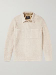 Верхняя рубашка из кудрявого букле PORTUGUESE FLANNEL, бежевый