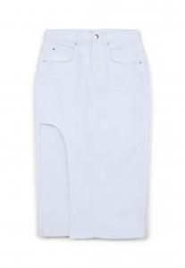 Джинсовая юбка SPACCO Calliope, белый