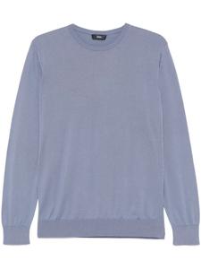 Herno топ тонкой вязки, синий