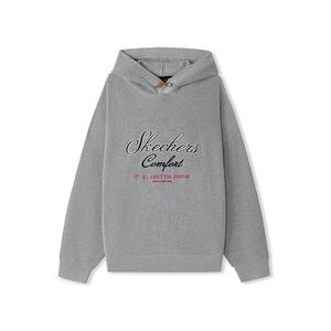 Новогодняя толстовка унисекс Skechers, mixed серый 046j