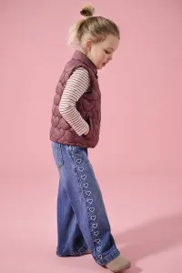 Джинсы прямого кроя kmgcomet heart Only Mini, Medium Blue Denim