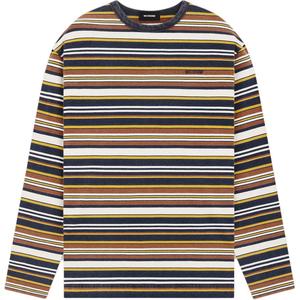 Полосатая футболка с длинными рукавами WE11DONE, синий