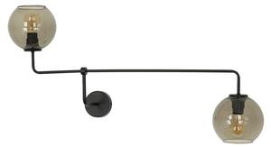 Настенный светильник Licht-Erlebnisse MONACO, черный - стекло - металл - 98 x 40 x 26 см