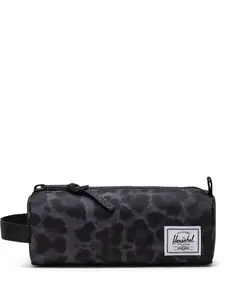 Экологичный пенал унисекс с темно-серым животным принтом Herschel, темно-серый