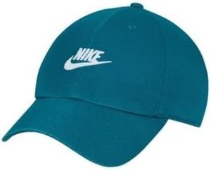 Кепка унисекс Nike U Nk Club U Cb FUT WSH L, Geode Teal/White