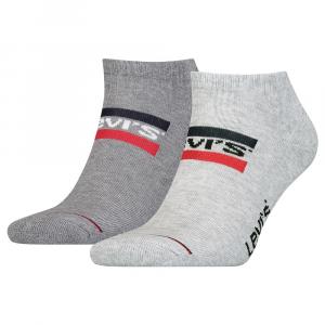 Носки Levi´s Low Cut Sportswear Logo Half long 2 шт, серый