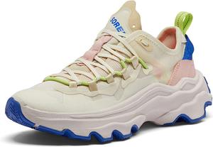 Женские кроссовки Sorel Kinetic Breakthru с технологией шнуровки, Chalk, Cobalt Blue