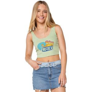 Женская укороченная майка Grateful For Nature Dive. ROXY, Tarragon Greatful Nature