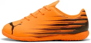 Детские тренировочные футбольные бутсы Puma Attacanto для игры в помещении (унисекс), черный