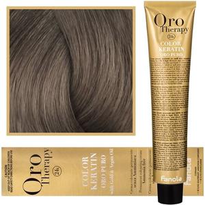 Краска для волос, 100 мл Fanola, Oro Therapy, Color Keratin Oro Puro, 8.13