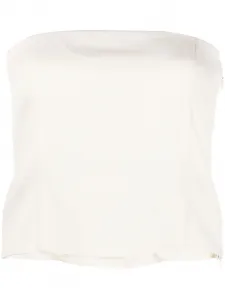 Укороченный топ Tona со вставками GAUGE81, нейтральный